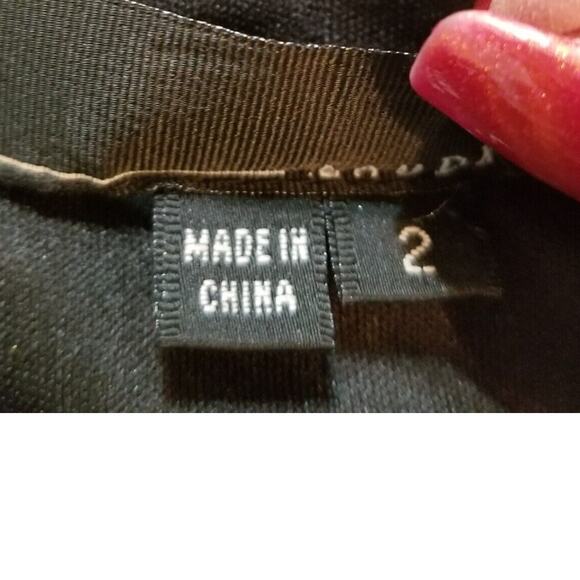 Laudrew Woman's Career Casual Party Animal Print Sheath Dress Twisted Waist Sz 2 - Picture 9 of 10